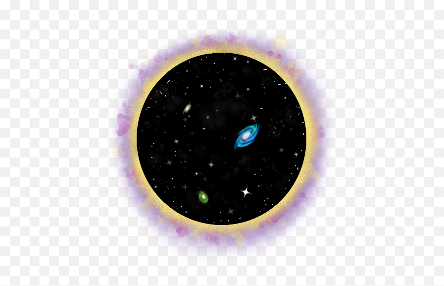 Ftestickers Black Hole Galaxy Sticker - Dot Emoji,Black Hole Emoji