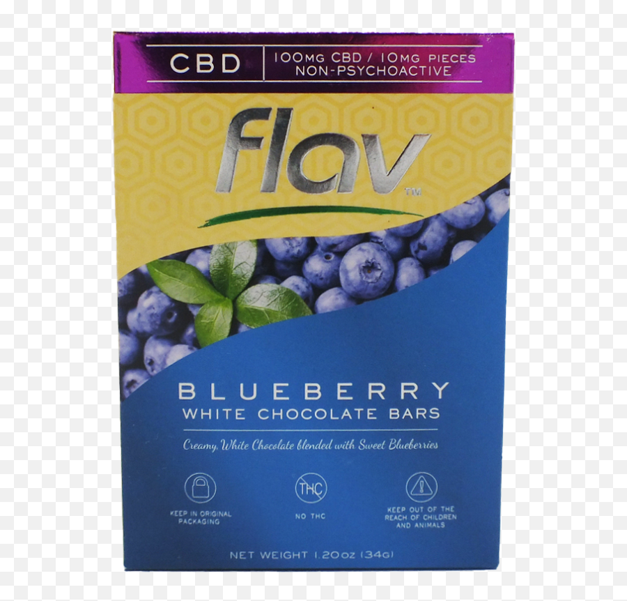 Flav Chocolate Bars Blueberry U2013 Blis - Superfood Emoji,Berry Emoji