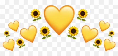 Emojis Golden Feetoed - Portable Network Graphics Emoji,Golden Heart Emoji