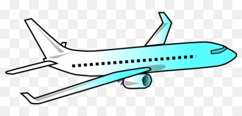 Airplane Plane Clip Art At Vector Free Clipartwiz - Transparent Background Emoji