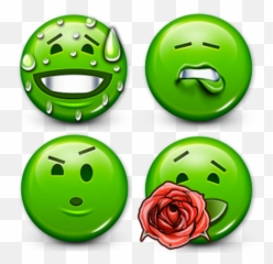 Green Smiley Minis - Smiley Mini Emoji Emoji World,Green Emoji