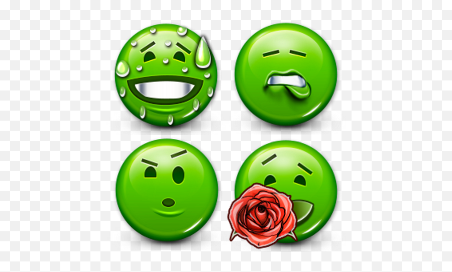 Green Smiley Minis - Smiley Mini Emoji Emoji World,Green Emoji