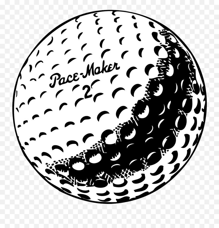 Golf Ball White Recreation Shot - Golf Ball Black And White Clipart Emoji,Flag Tennis Ball Emoji