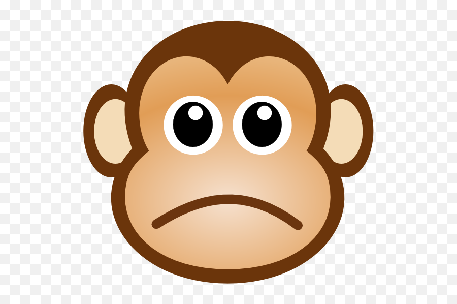 Free Transparent Sad Download Free - Sad Monkey Face Cartoon Emoji,Shy Monkey Emoji
