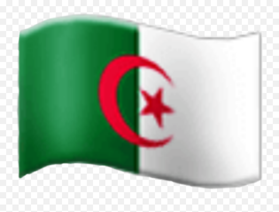 Autocollant Algerie Algeria Drapeau Flag National Ray - Flag Emoji,Korean Flag Emoji