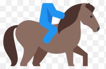 General Interest - Ride A Horse Icon Emoji