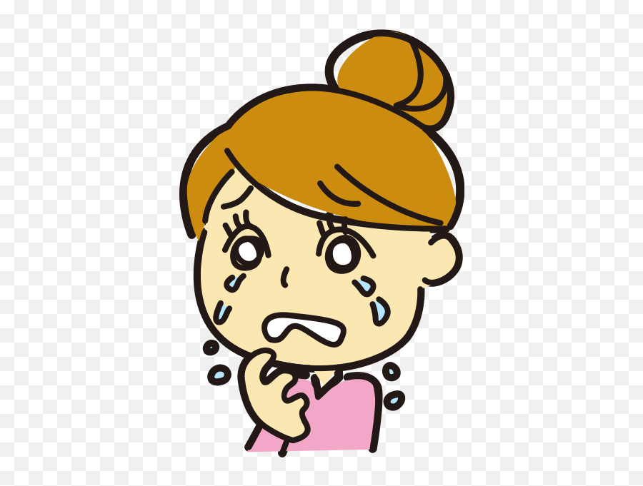 Crying Female Vector Image - Crying Woman Clipart Emoji,Crying Emoji