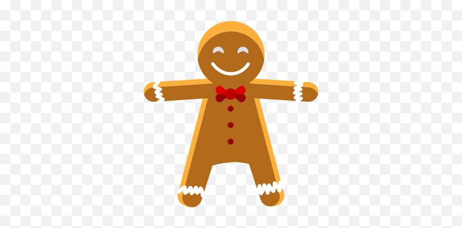 Christmas Cookie Gingerbread Man - Illustration Emoji,Gingerbread Man Emoji