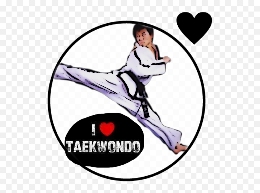 Taekwondo - Heart Emoji,Taekwondo Emoji