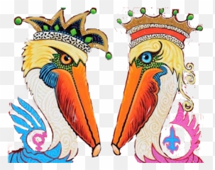 Pelican Neworleans La Louisiana - Illustration Emoji