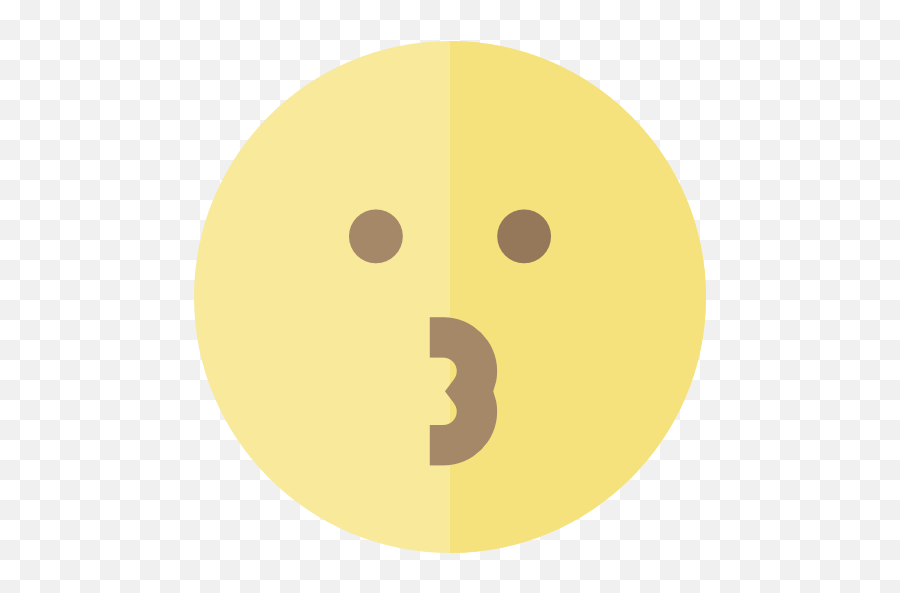 Emoji Feelings Smileys Kiss - Circle,Kiss Emoticons On Facebook