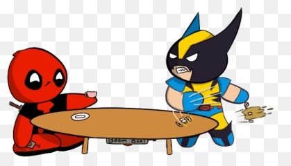 Drawing Wolverine Pen Picture - Deadpool E Wolverine Png Emoji,Chuck Norris Emoji