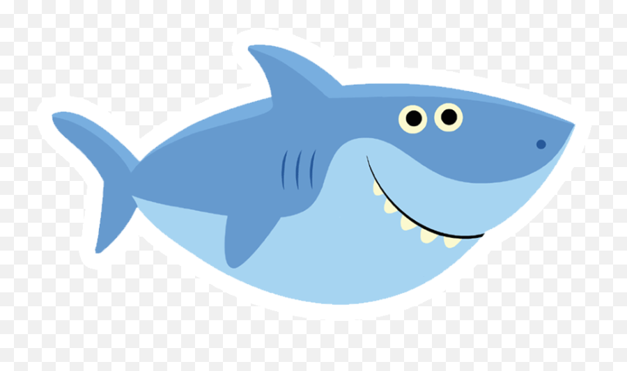 Baby Clipart Transparent Background Shark - Baby Shark Super Simple Song Emoji,Shark Emoji