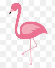 Flamingo Clipart Transparent - Transparent Flamingo Clipart Emoji,Flamingo Emoji