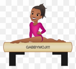 We Are Jumping For Joy Over Gabby - Douglas Emoji
