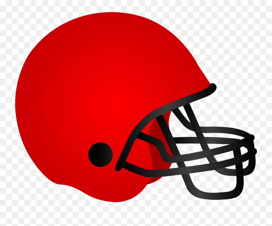 American Football Helm Clipart Png - Red Football Helmet Clipart Emoji,Football Helmet Emoji
