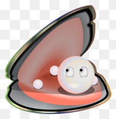 Graphic Oyster And Pearl Smiley Pearl Pearl Emoji Smiley - Emoji Pearl,Sunglasses Emoji