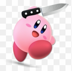 Kirby Knife Freetoedit - With A Transparent Emoji