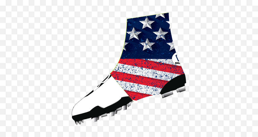 Usa Flag Cleat Covers - Cleat Emoji,Usa Emoji Flag