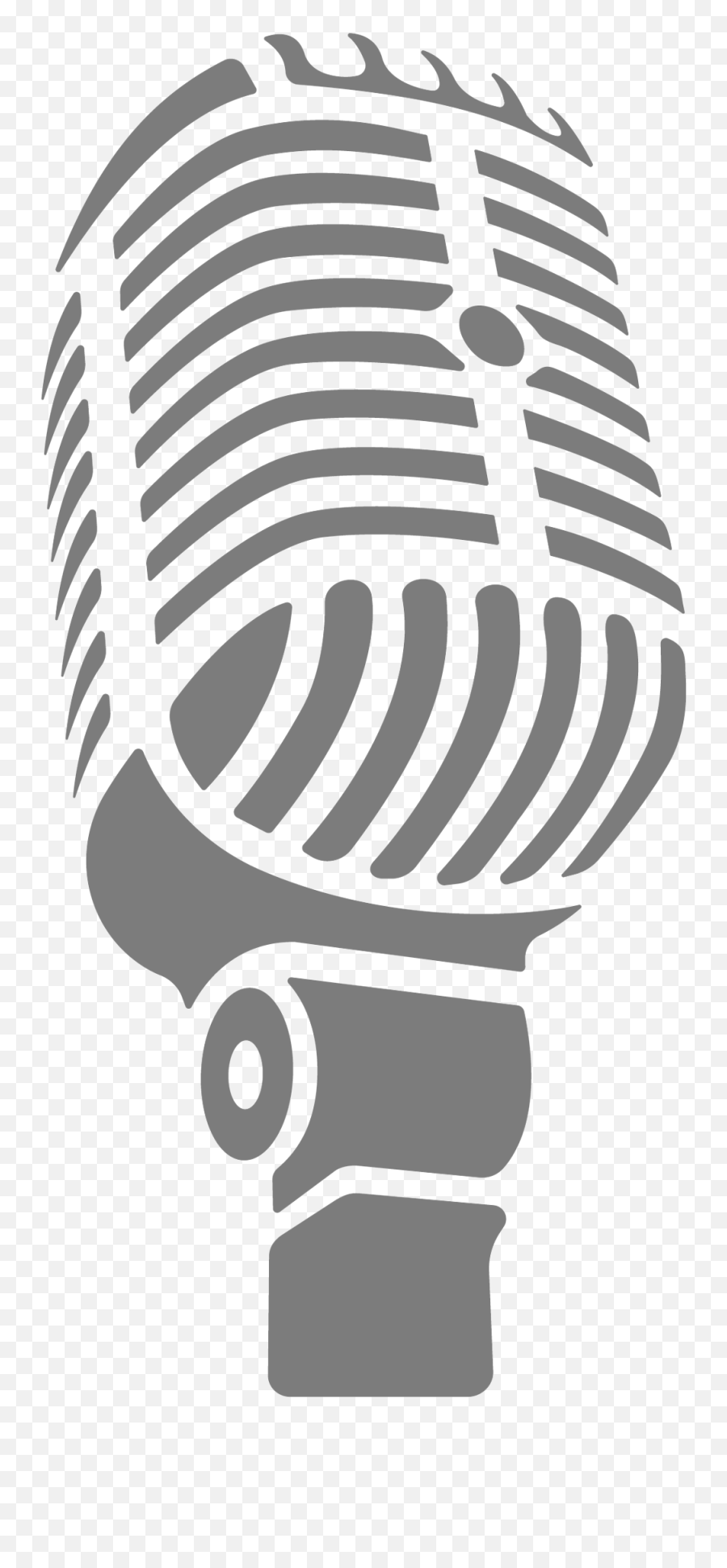 Studio Microphone Clipart Black And White - Recording Studio Mic Clip Art Emoji,Emoji Gun And Microphone