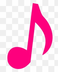 Pink Musical Notes - Pink Music Notes Clipart Emoji,Emoji Music Notes