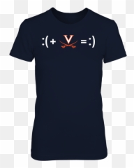 Turn that frown upside down with this hip emoticon math - Uva Mom Shirt Emoji