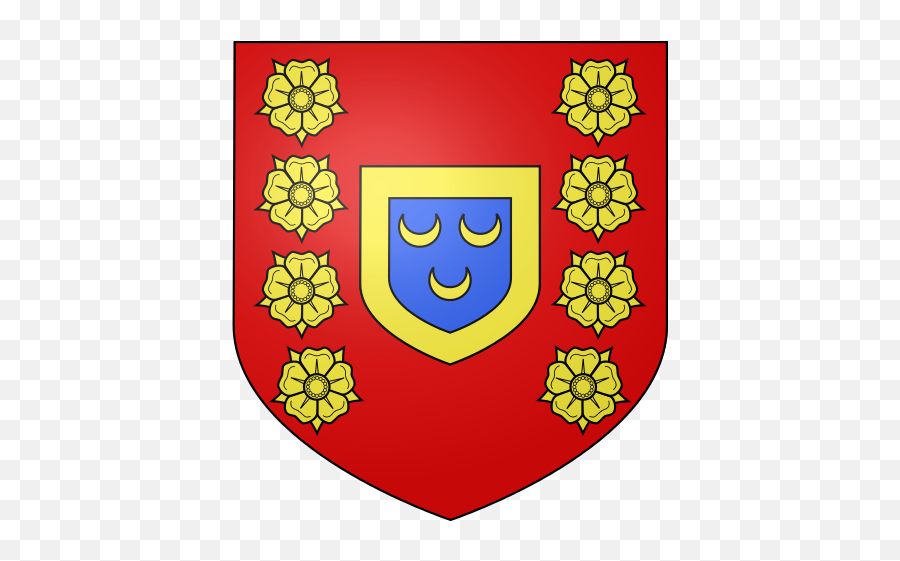 Blason Famille Fr Anfray - Quiers Sur Bezonde Blason Emoji,Roses Emoticon