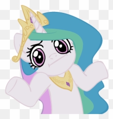 Confused Clipart Shrug Confused Shrug Transparent Free For - Pony I Don T Know Emoji,Emoticon Shrug