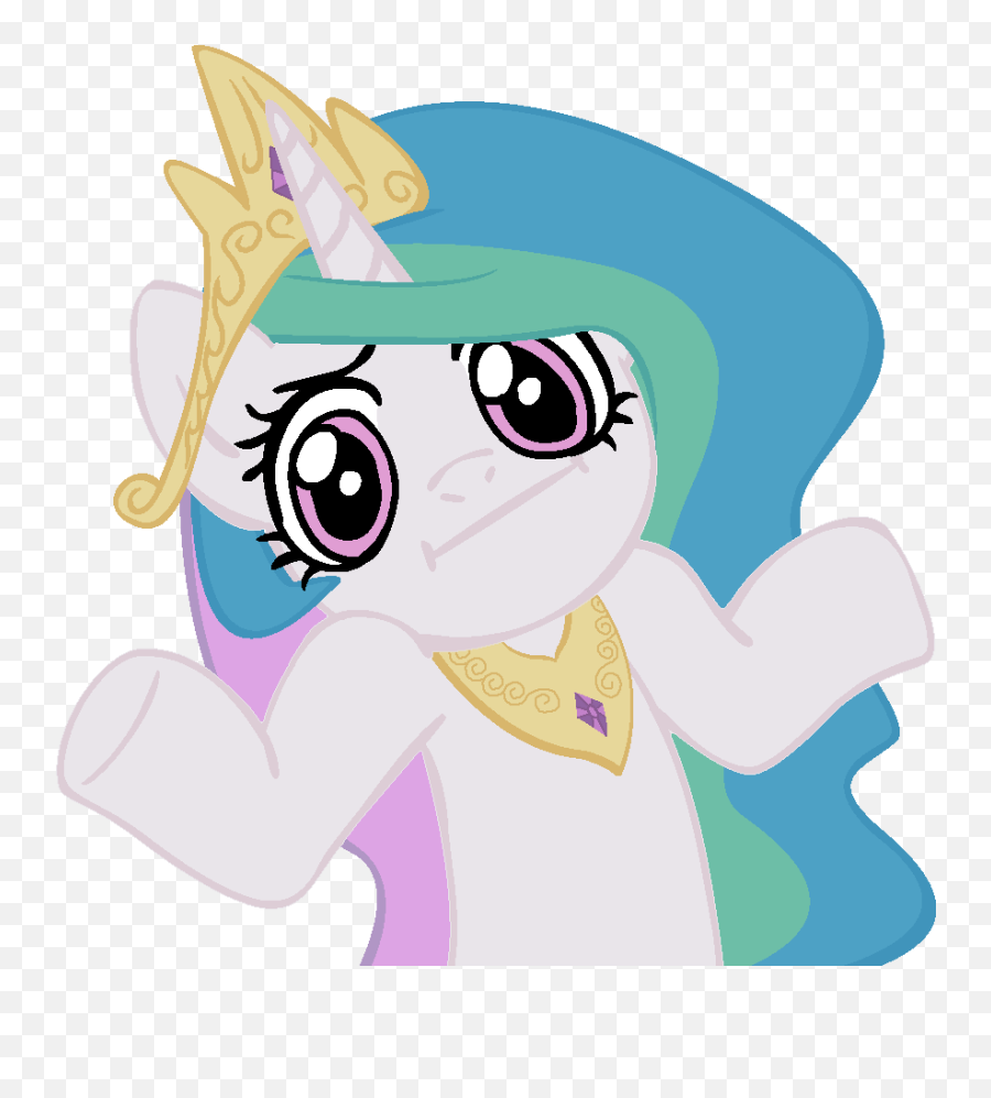 Confused Clipart Shrug Confused Shrug Transparent Free For - Pony I Don T Know Emoji,Emoticon Shrug