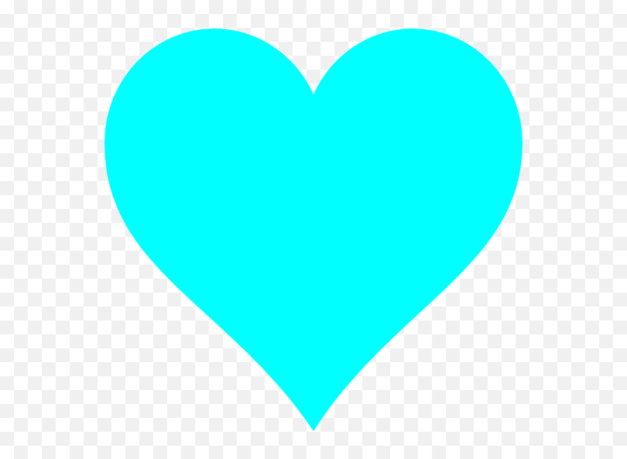 Heart Clipart Light Blue Heart Light - Light Blue Heart Clipart Emoji,Trans Heart Emoji