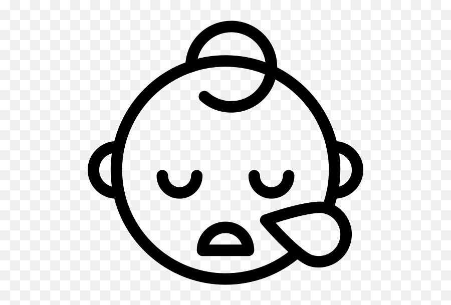 Sweat Icons - Baby Boy Icon Png Emoji,Sweat Drops Emoji
