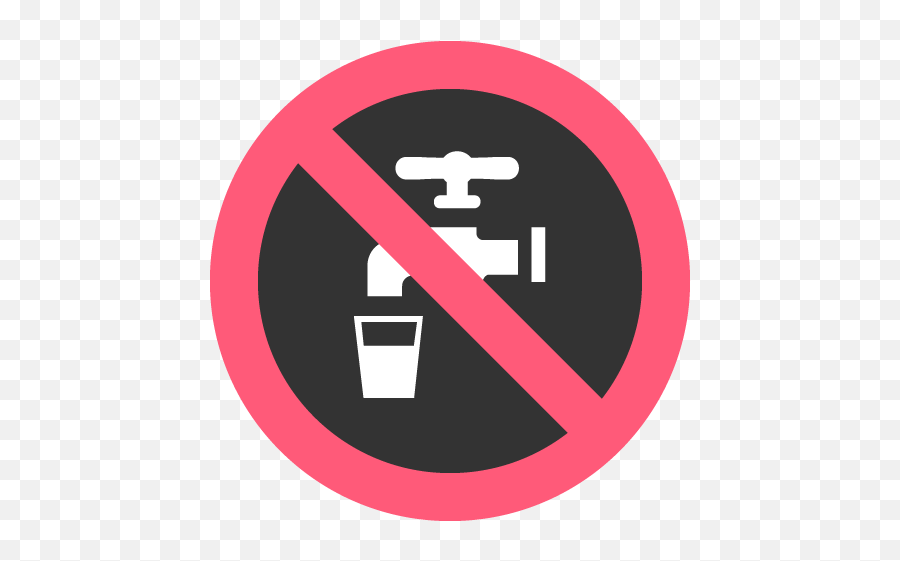 List Of Emoji One Symbol Emojis For Use As Facebook Stickers - Non Potable Water Emoji,Stop Sign Emoji