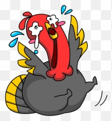 Turkeys Clipart Comic Turkeys Comic - Crying Turkey Emoji,Dancing Turkey Emoji