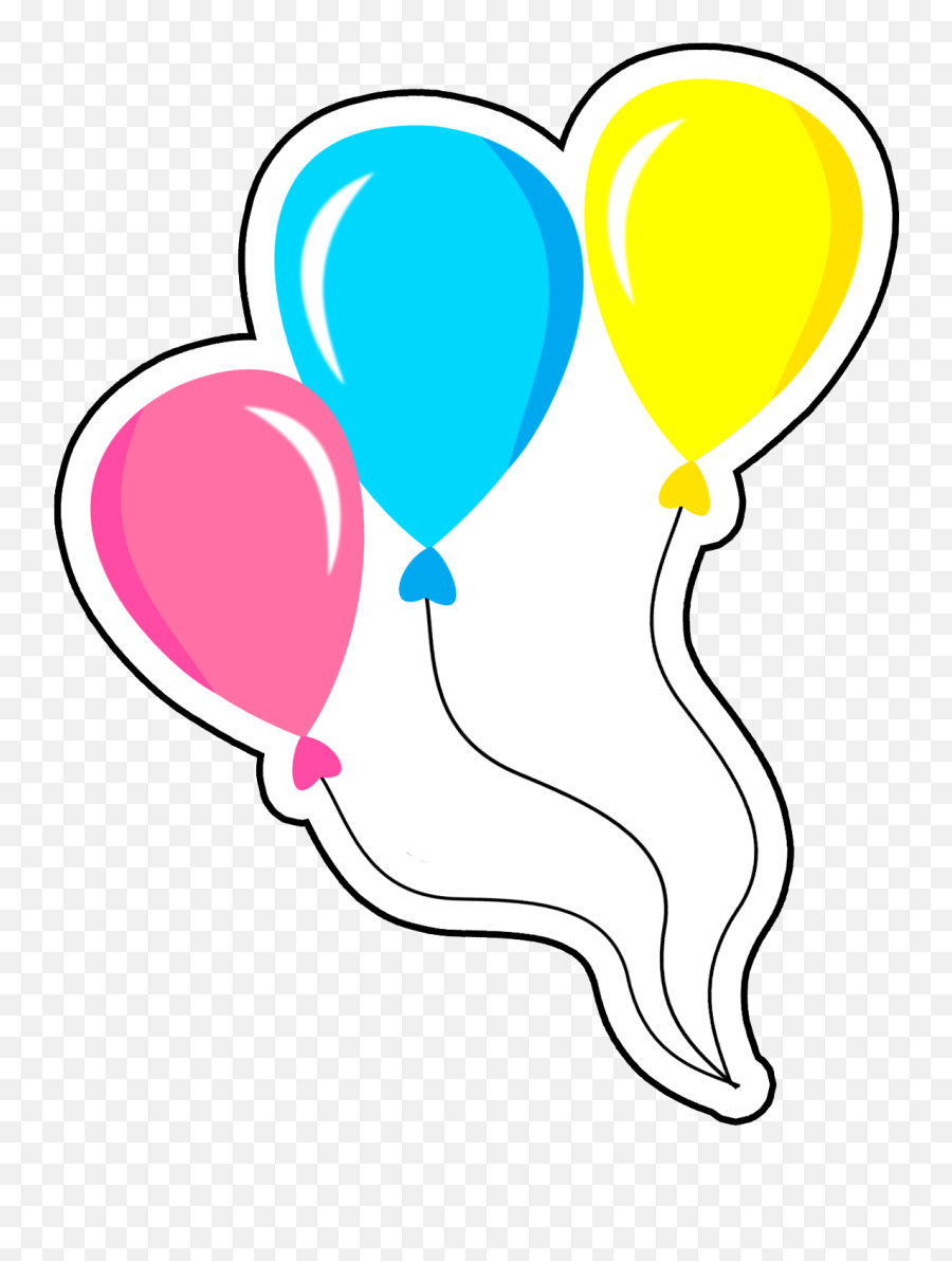 Peppa Pig - Topo De Bolo Balões Emoji,Birthday Balloon Emoji