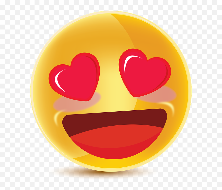 Smiley Love Circle - Smiley Emoji,Emoji