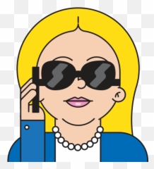 Now You Can Get An Entire Hillary Clinton Emoji Keyboard - Hillary Clinton Emoji,Oh Well Emoji