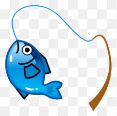 Fishing Pole And Emoji For Facebook Email Sms - Cartoon