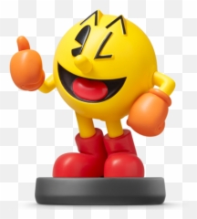 Pac - Super Smash Bros Amiibo Pac Man Emoji,Yoshi Emoticon