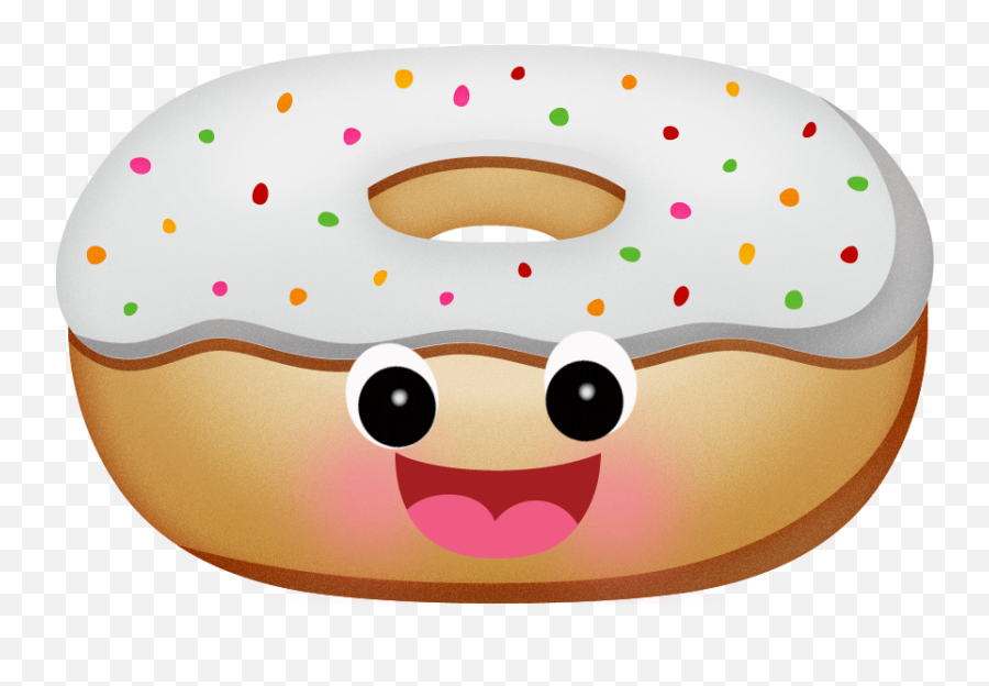 Donut Clipart Emoji Donut Emoji Transparent Free For - Fast Food,Emoji Pro
