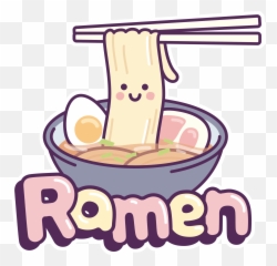 Japanese Transparent Sticker Picture - Food Emoji