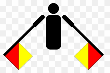 Peace Power And - Semaphore Flag Emoji