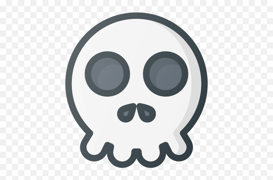 Emoji Emote Emoticon Emoticons Skull Icon - Skulls Icon Png,Emoji Skull