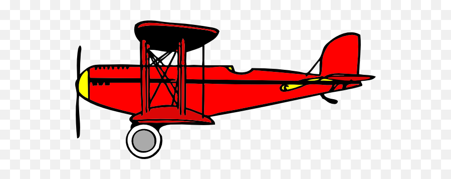 Airplane With Banner Png Clipart Library - Free Clipart Biplane Clipart Emoji,Flag Plane Emoji