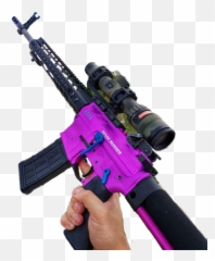 Rifle Gun Ar15 Dpms - Firearm Emoji