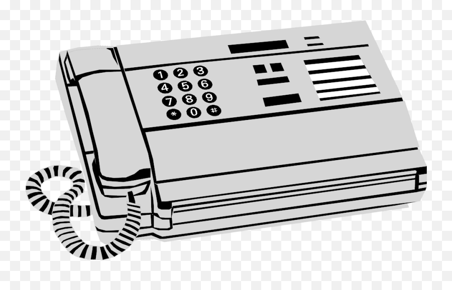 Fax - Fax Drawing Hd Emoji,Fax Emoji