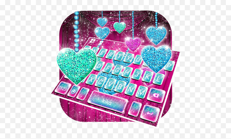 Colorful Diamond Heart Keyboard Theme - Apps On Google Play Heart Emoji,Colored Heart Emojis