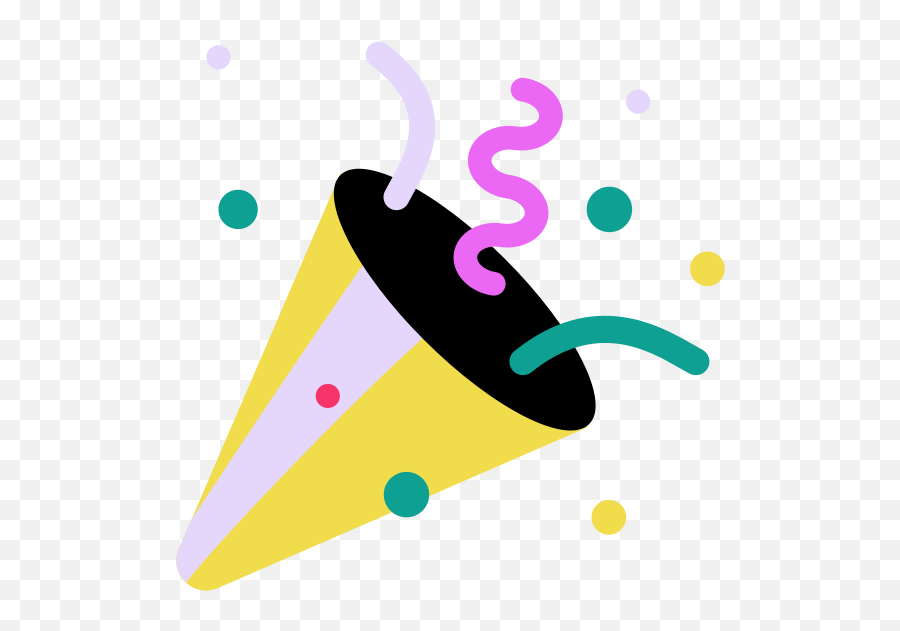 Confetti Emoji Transparent Cartoon - Party Popper Gif,Confetti Emoji