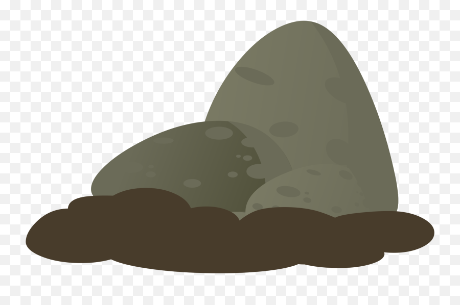 Stones Clipart Png - Moss Cartoon Png Transparent Png Stone Cartoon Png Emoji,Snowmobile Emoji