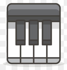 Piano image clipart Téléchargement gratuit Creazilla - Horizontal Emoji