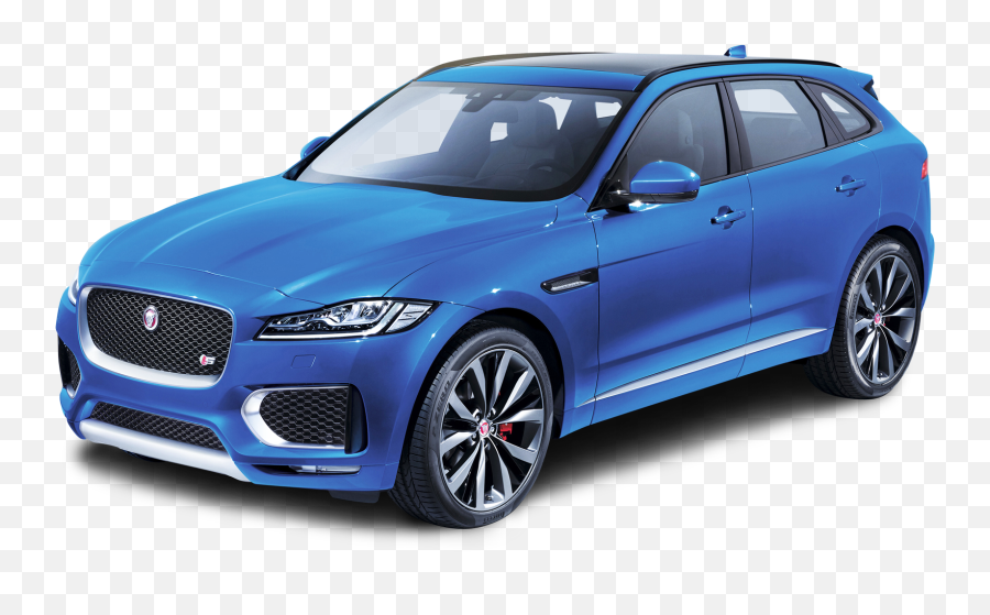 Blue Jaguar F Pace Side View Car Png - Transparent Side View Car Png Emoji,Blue Car Emoji